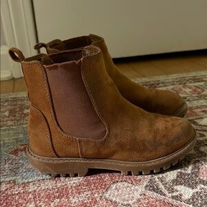 11c toddler girls Brown Kids Chelsea Boots